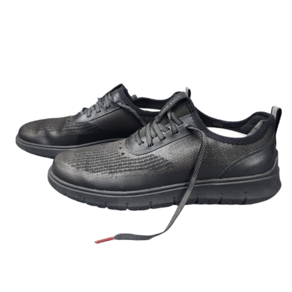 Cole Haan ZeroGrand Black 10.5 Mens Dress Shoes Comfort Business Casual Lig